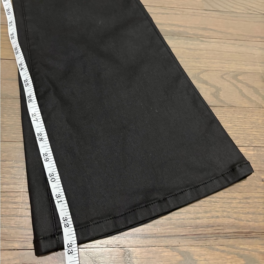 Edikted Luna Faux Leather Y2K 90s Black Flare Pants Women’s XS - Picture 10 of 10